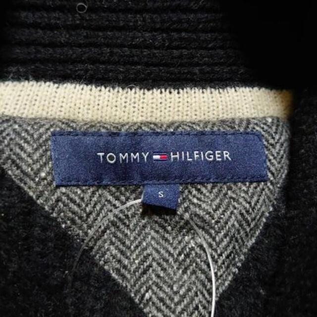 TOMMY HILFIGER(トミーヒルフィガー)のトミーヒルフィガー ダッフルコート S - 黒 メンズのジャケット/アウター(ダッフルコート)の商品写真