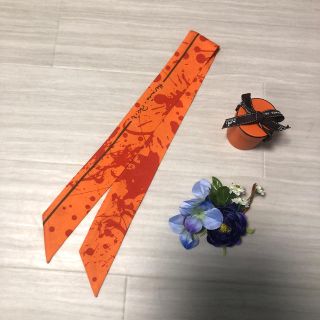 エルメス(Hermes)の(^^)様ご専用　エルメス　ツイリー　希少Cheval surprise(バンダナ/スカーフ)