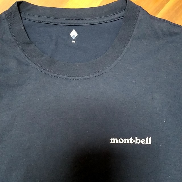 mont bell(モンベル)のmont-bell　ロンT　メンズM　ネイビー メンズのトップス(Tシャツ/カットソー(七分/長袖))の商品写真