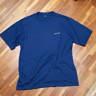 モンベル(mont bell)のmont-bell　Tシャツ　メンズL　ネイビー(Tシャツ/カットソー(半袖/袖なし))