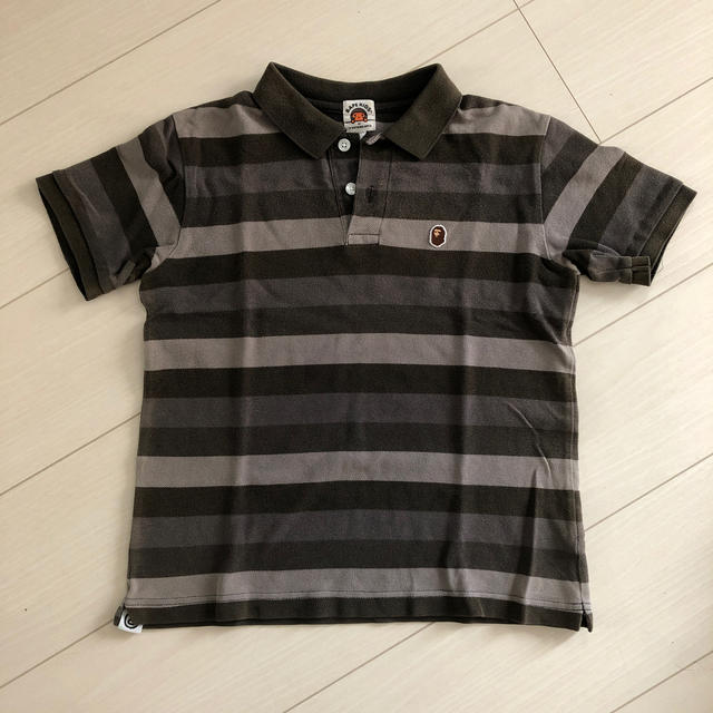 A BATHING APE(アベイシングエイプ)のAPE ポロシャツ　130 キッズ/ベビー/マタニティのキッズ服男の子用(90cm~)(Tシャツ/カットソー)の商品写真