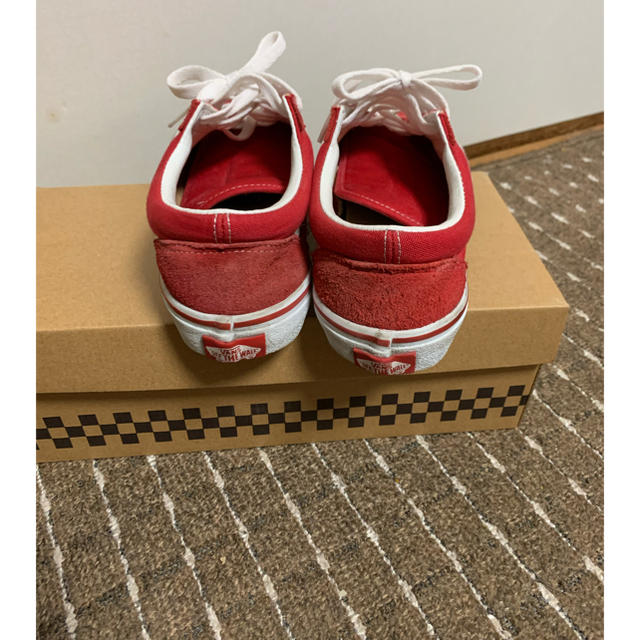 VANS(ヴァンズ)のタイムセール！VANS OLD SKOOL DX 赤　23.5センチ レディースの靴/シューズ(スニーカー)の商品写真