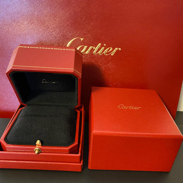 Cartier(カルティエ)のカルティエ 指輪 箱 & 袋　 レディースのバッグ(ショップ袋)の商品写真