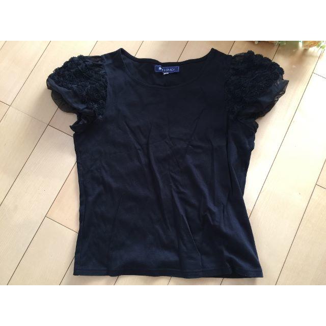 M'S GRACY(エムズグレイシー)の最終値下エムズグレイシー素敵なトップス美品 レディースのトップス(Tシャツ(半袖/袖なし))の商品写真