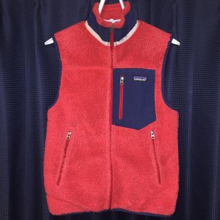 パタゴニア(patagonia)のムシャツケ様専用 Patagonia ベスト 赤(ダウンベスト)