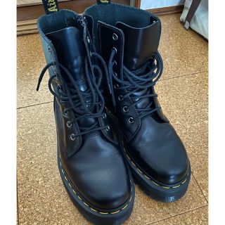 ドクターマーチン(Dr.Martens)のドクターマーチン　ブラック　厚底　JADON uk6(ブーツ)