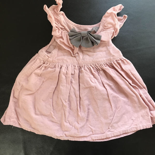 petit main(プティマイン)のプティマイン ＊2コーデ　美品 キッズ/ベビー/マタニティのベビー服(~85cm)(ロンパース)の商品写真