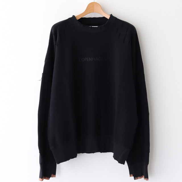 スウェットstein / OVERSIZED REBUILD SWEAT LS