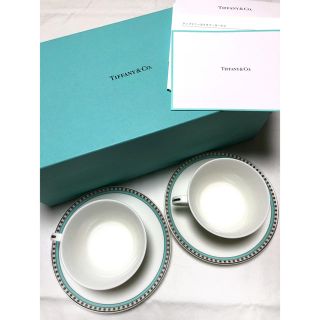 ティファニー(Tiffany & Co.)のTiffany&Co/ティファニー　カップ&ソーサー　新品未使用　正規品(グラス/カップ)