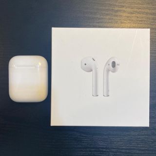 アップル(Apple)のAirPods 箱付き(ヘッドフォン/イヤフォン)