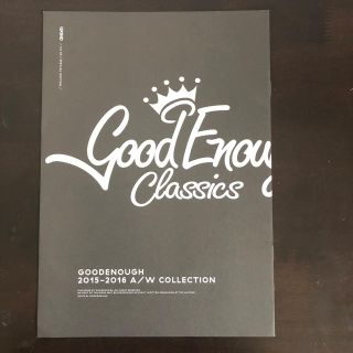 グッドイナフ(GOODENOUGH)のGoodenough グッドイナフ　2015-2016 カタログgdeh(その他)