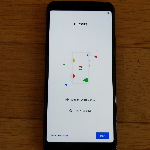 ANDROID(アンドロイド)のPixel3a　ブラック　simフリー スマホ/家電/カメラのスマートフォン/携帯電話(スマートフォン本体)の商品写真