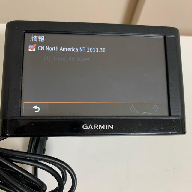 GARMIN(ガーミン)の【せろせろ様】GARMIN NUVI GPSナビ 北米アメリカソフト 自動車/バイクの自動車(カーナビ/カーテレビ)の商品写真