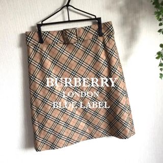 バーバリー(BURBERRY)のお値下げ！【Burberry】 バーバリー ブルーレーベル スカート ベルト付き(ミニスカート)