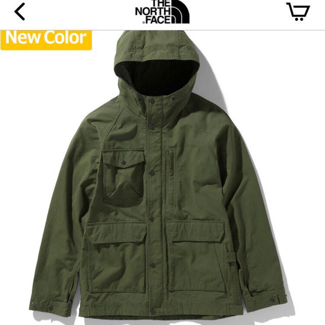 thenorthface ファイヤーフライジャケット　カーキ