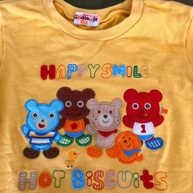 HOT BISCUITS(ホットビスケッツ)のミキハウス　ホットビスケッツ　トレーナー　110 キッズ/ベビー/マタニティのキッズ服男の子用(90cm~)(その他)の商品写真