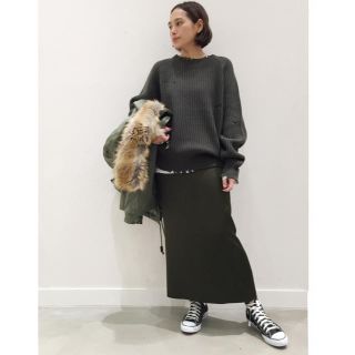 アパルトモンドゥーズィエムクラス(L'Appartement DEUXIEME CLASSE)のAP STUDIO Damaged Wool Knit◆(ニット/セーター)