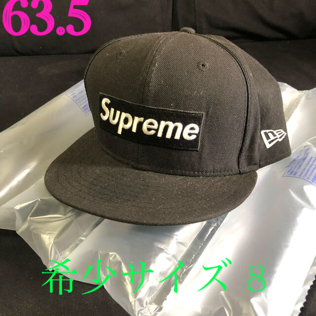 陰山織物謹製 supreme Money Box Logo New Era 63.5 茶色 | www