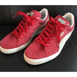 プーマ(PUMA)のPUMA suede 28.5 レッド(スニーカー)