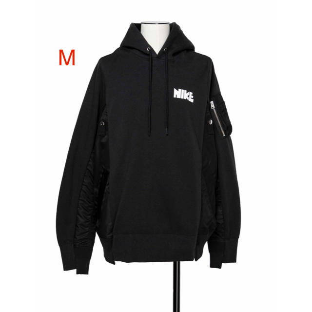 Nike x sacai Hoodie Black 黒 M