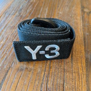 ワイスリー(Y-3)のY-3 定番ベルト ブラック 刺繍(ベルト)