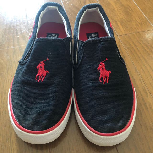 POLO RALPH LAUREN(ポロラルフローレン)のRalph Lauren キッズ/ベビー/マタニティのキッズ靴/シューズ(15cm~)(スリッポン)の商品写真