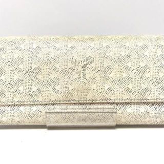 ゴヤール(GOYARD)のゴヤール 長財布 - 白×ダークグレー(財布)