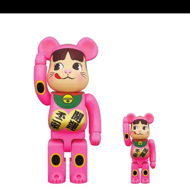 BE@RBRICK ファミリータウン ペコちゃん 100％ & 400％ 正規