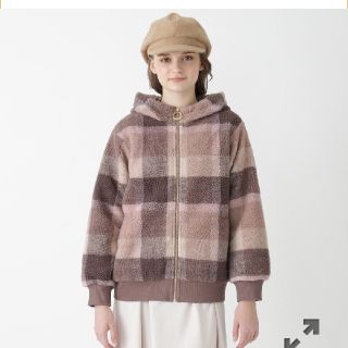 バーバリーブルーレーベル(BURBERRY BLUE LABEL)のなかむらゆり様専用です。ブルーレーベルクリストブリッジ(☆∀☆)ボアブルゾン(ブルゾン)