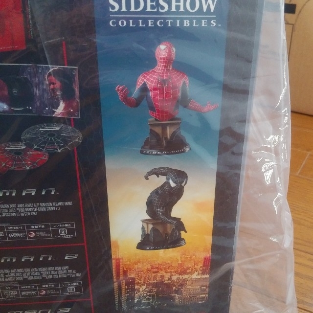 スパイダーマン　コンプリートボックス　DVD　6枚組 初回生産限定フィギュア2体