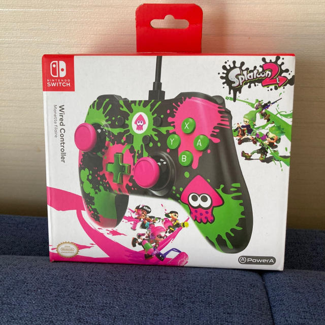 Nintendo Switch(ニンテンドースイッチ)のスプラトゥーン2 コントローラー エンタメ/ホビーのゲームソフト/ゲーム機本体(その他)の商品写真