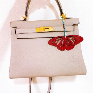 エルメス(Hermes)のHERMES エルメス petith プティアッシュ バタフライ 蝶々　蝶(チャーム)