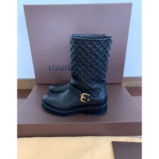 ルイヴィトン(LOUIS VUITTON)の［値下］ルイヴィトン　モノグラムブーツ　34.5(ブーツ)