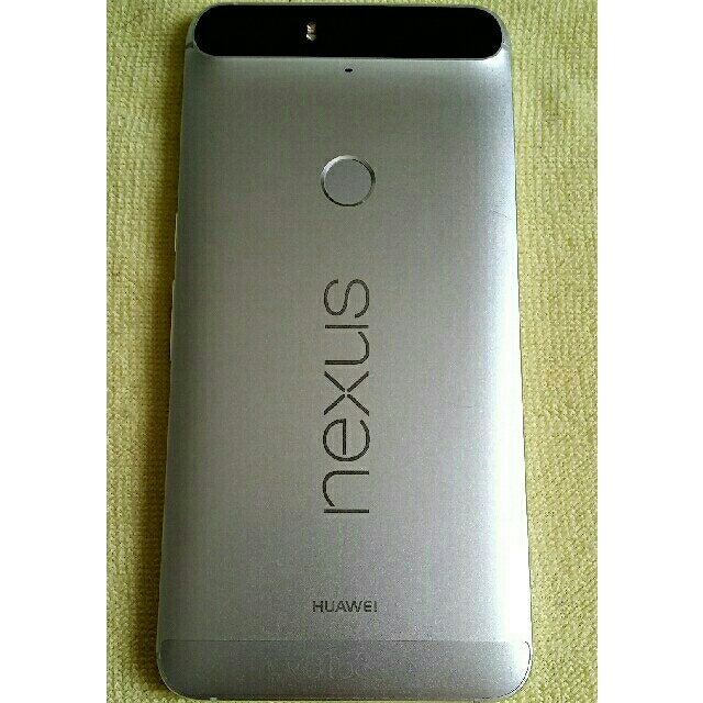 ANDROID(アンドロイド)の【SIMフリー】Google Nexus 6P  android8.1 スマホ/家電/カメラのスマートフォン/携帯電話(スマートフォン本体)の商品写真