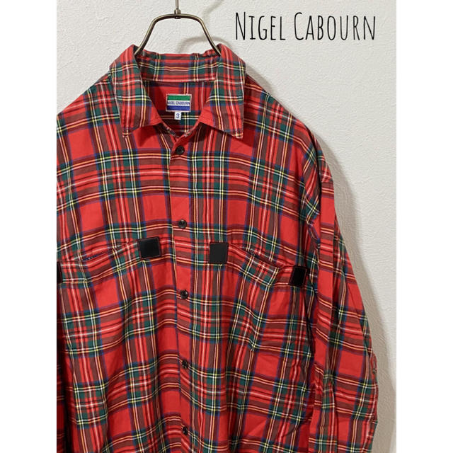 Nigel Cabourn タータンチェック 長袖シャツ / サイズ3