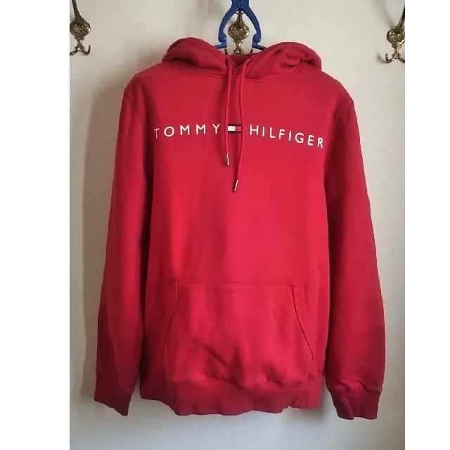 TOMMY HILFIGER(トミーヒルフィガー)のトミーヒルフィガートレーナー (裏起毛)レディースM レディースのトップス(パーカー)の商品写真