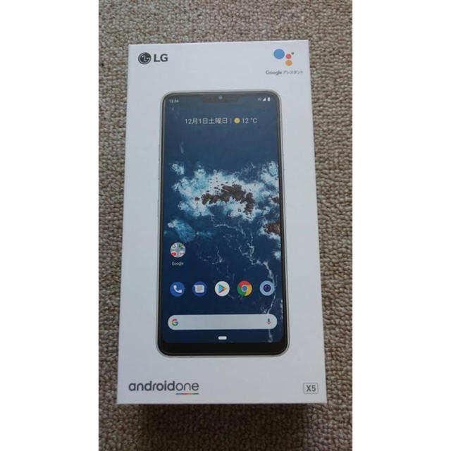 完売 - Electronics LG Android SIMロック解除済み ミスティックホワイト X5 one スマートフォン本体