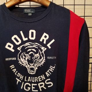 ポロラルフローレン(POLO RALPH LAUREN)のPolo by Ralph Lauren カレッジロゴ 切り替えデザイン長袖(Tシャツ/カットソー(七分/長袖))