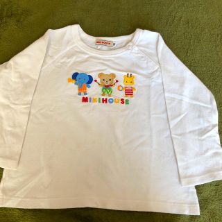 ミキハウス(mikihouse)のミキハウス　白ロンT 90(Tシャツ/カットソー)