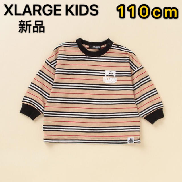 XLARGE ボーダー ロンT