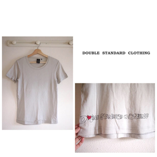 ダブルスタンダードクロージング(DOUBLE STANDARD CLOTHING)のダブスタ ロゴTEE(Tシャツ/カットソー(半袖/袖なし))