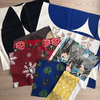 マリメッコ(marimekko)の専用ページ♡北欧　はぎれ　セット(生地/糸)