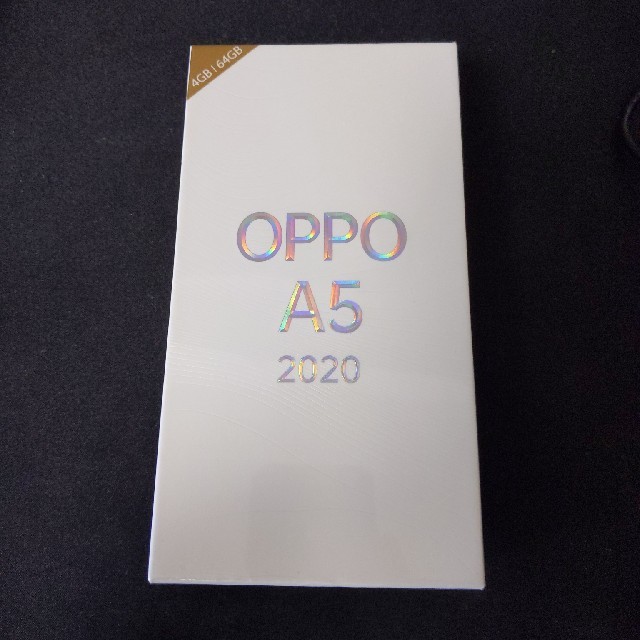 スマートフォン本体新品 未開封 OPPO A5 2020 simフリー oppo a5