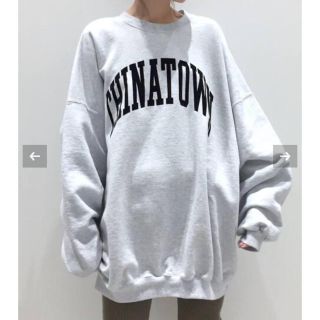 アパルトモンドゥーズィエムクラス(L'Appartement DEUXIEME CLASSE)のCHINATOWN MARKET C/N SWEAT◆  (トレーナー/スウェット)