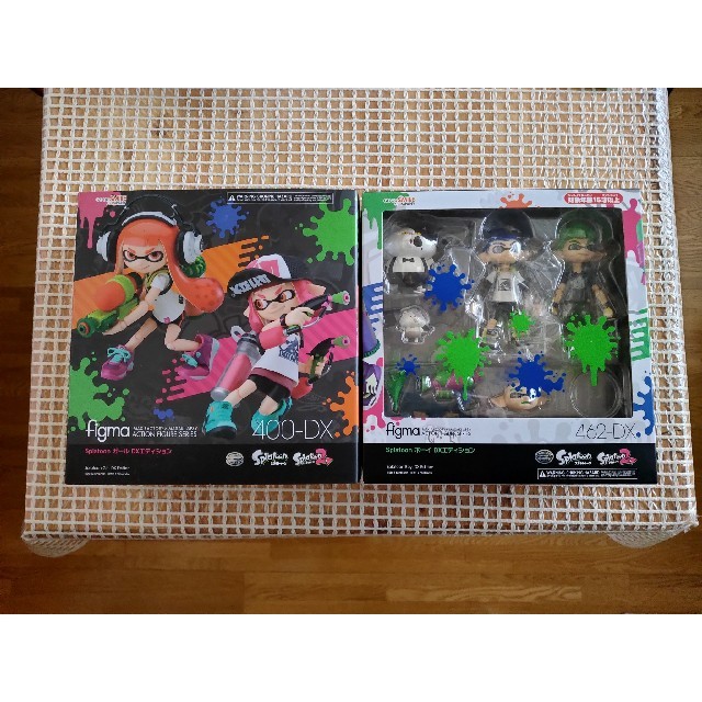 GOOD SMILE COMPANY(グッドスマイルカンパニー)のSplatoon figma ガール＆ボーイ セット DXエディション エンタメ/ホビーのフィギュア(ゲームキャラクター)の商品写真