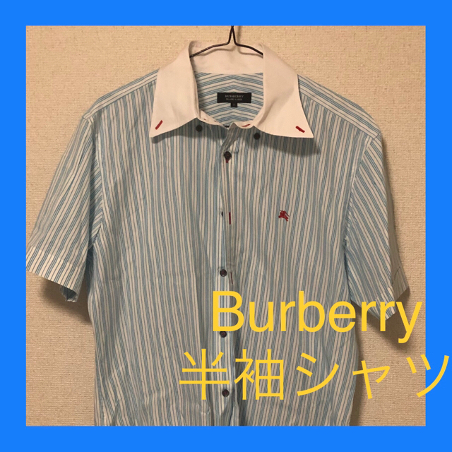 BURBERRY BLACK LABEL(バーバリーブラックレーベル)の【送料無料】★1点限り★バーバリー 半袖シャツ メンズのトップス(ポロシャツ)の商品写真