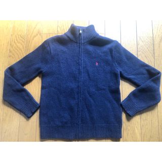 ポロラルフローレン(POLO RALPH LAUREN)のラルフローレン／ニット フルジップ カーディガン／ネイビー／130(カーディガン)