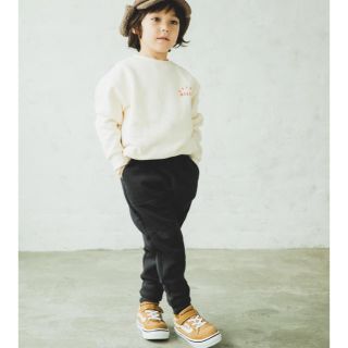 エフオーキッズ(F.O.KIDS)のpairmanon ペアマノン がっしり裏起毛 無地 10分丈 ジョガーパンツ(パンツ/スパッツ)