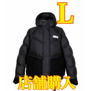 サカイ(sacai)の★ブラックL★Nike x sacai Men’s Parka ナイキ サカイ(ダウンジャケット)