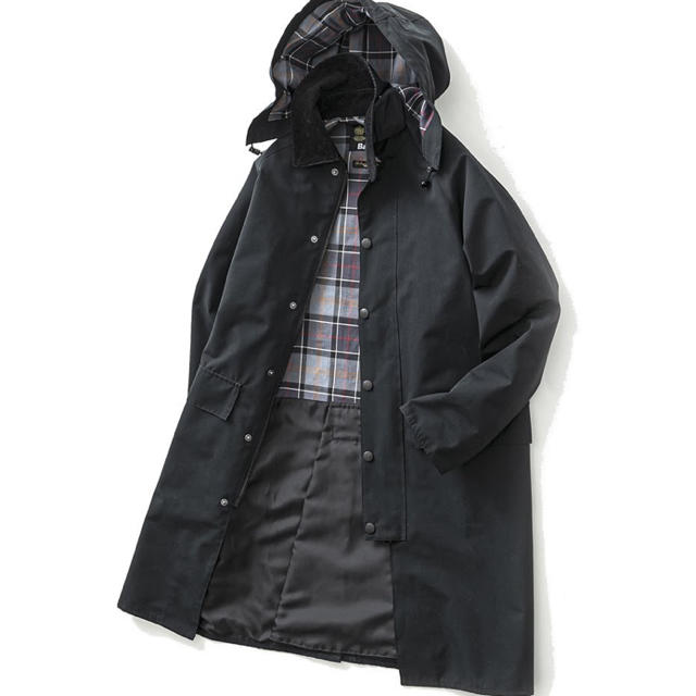 Barbour(バーブァー)の(そう様専用)Barbour　NEW BURGHLEY 2LAYER HOOD メンズのジャケット/アウター(ステンカラーコート)の商品写真